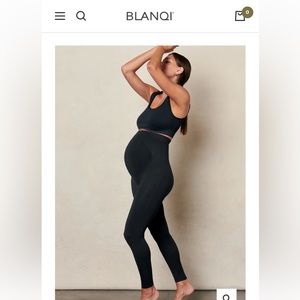 BLANQI Maternity Legging (2) and Support Tank Bundle